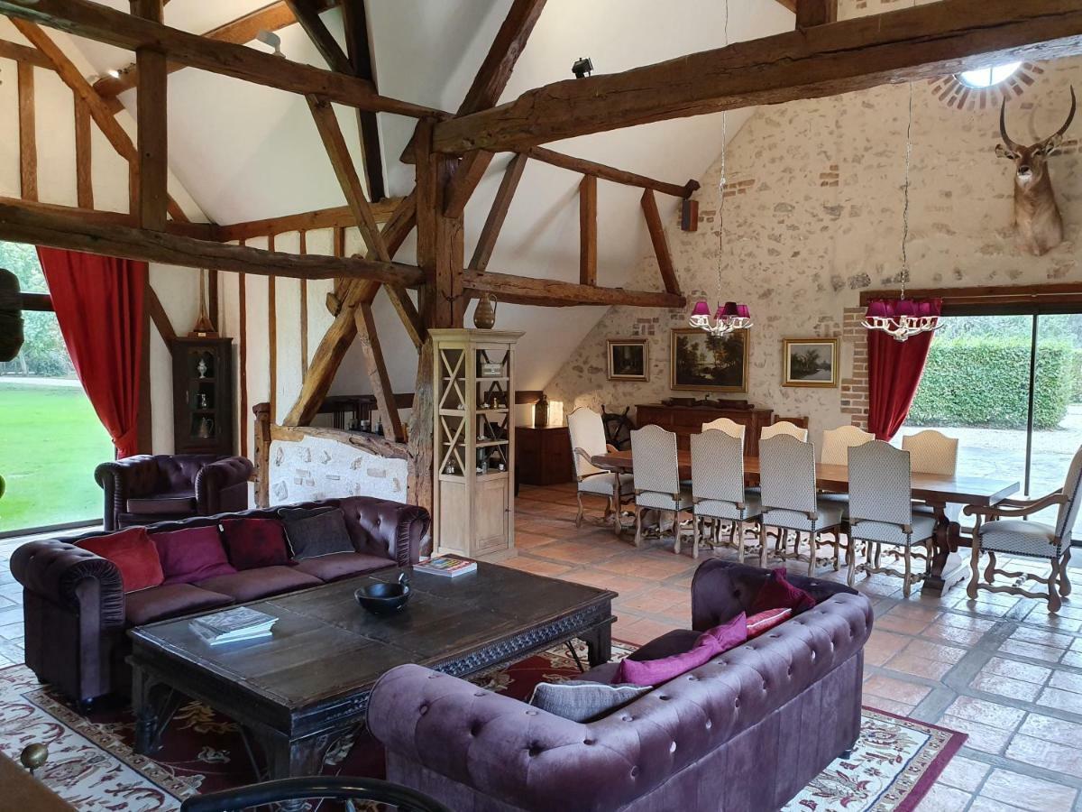Вилла Domaine De Grand-Pas Vernou-en-Sologne Экстерьер фото